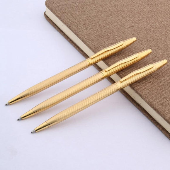 Steel golden Ballpoint pen