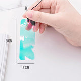 Laser Bookmarks Pink Transparent