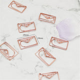 Rose Gold Love Paper Clip