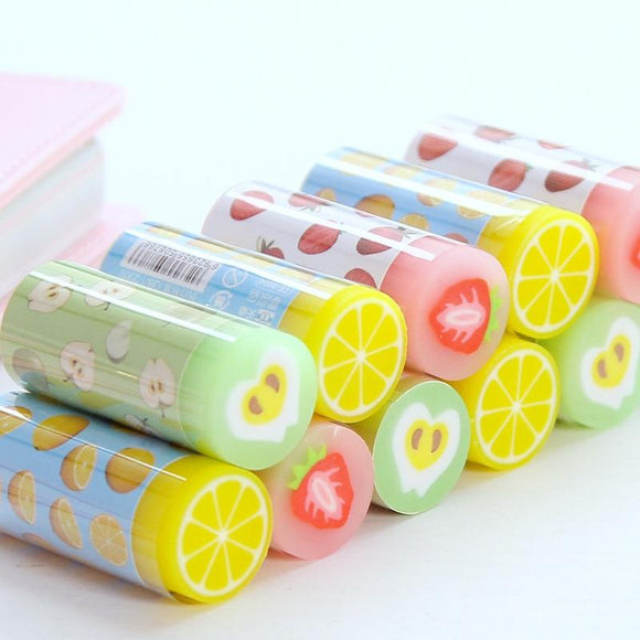 Kawaii Fruit Rubber Eraser Cute