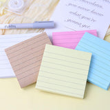 Simple Horizontal Line Post-it Notes