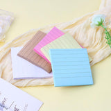 Simple Horizontal Line Post-it Notes