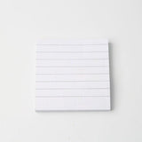 Simple Horizontal Line Post-it Notes