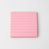 Simple Horizontal Line Post-it Notes