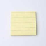 Simple Horizontal Line Post-it Notes