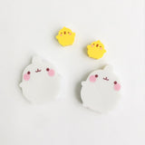 Molang Rabbit Duck  Rubber