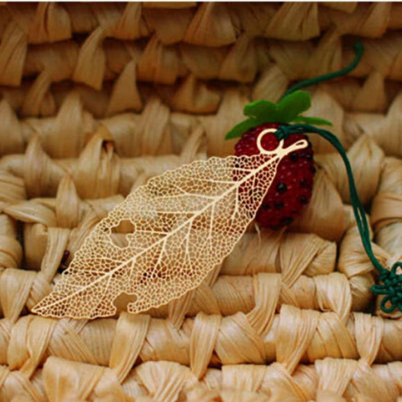 Mulberry Maple Leaf Bookmarks