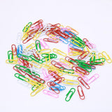 50pcs / Set Of 28mm Colorful Paper Clips Paper Clips