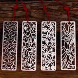 Creative Flower Hollow Bookmarks