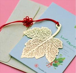 Mulberry Maple Leaf Bookmarks