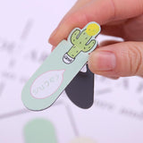 Cute Cactus Magnetic Bookmarks Books