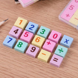 Number Pencil Rubber