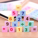 Number Pencil Rubber
